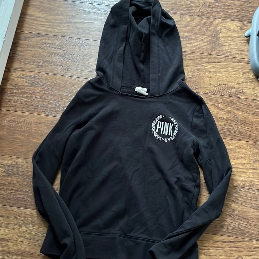 Pink hoodie XS